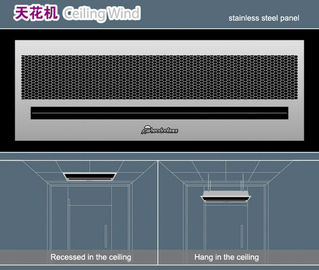 صرفه جویی در انرژی سقف باد 36 اینچ پرده هوا برای درب